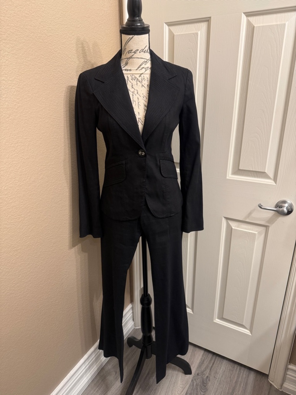 Bebe Linen Suit Set